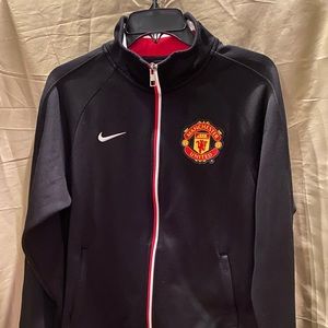 Manchester United Football Track/Trainer Jacket Size small.